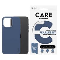 CARE by PanzerGlass Coque Fashion MagSafe Apple iPhone 16 Pro Max - Blue