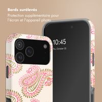 Selencia Coque arrière Vivid avec MagSafe Apple iPhone 17 Pro - Paisley Blush
