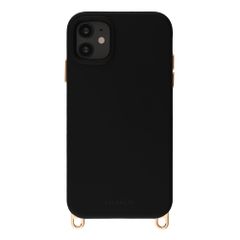 Selencia Coque arrière Rivièra avec MagSafe avec crochets amovibles Apple iPhone 11 - Velvet Black