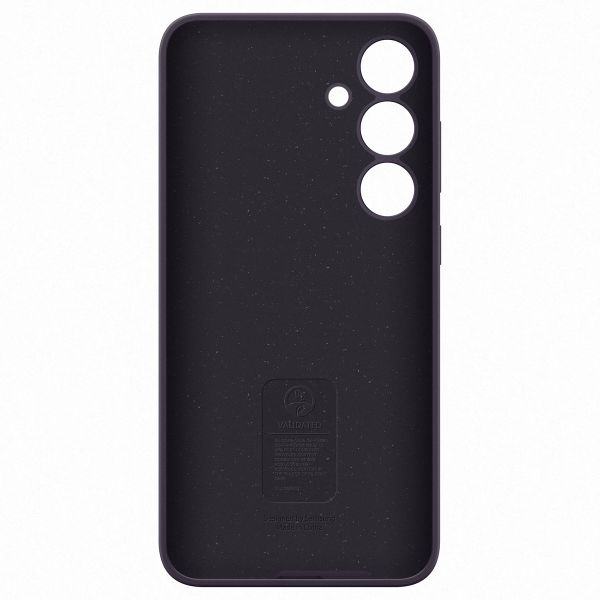 Samsung Original Coque en silicone Samsung Galaxy S24 Plus - Dark Violet
