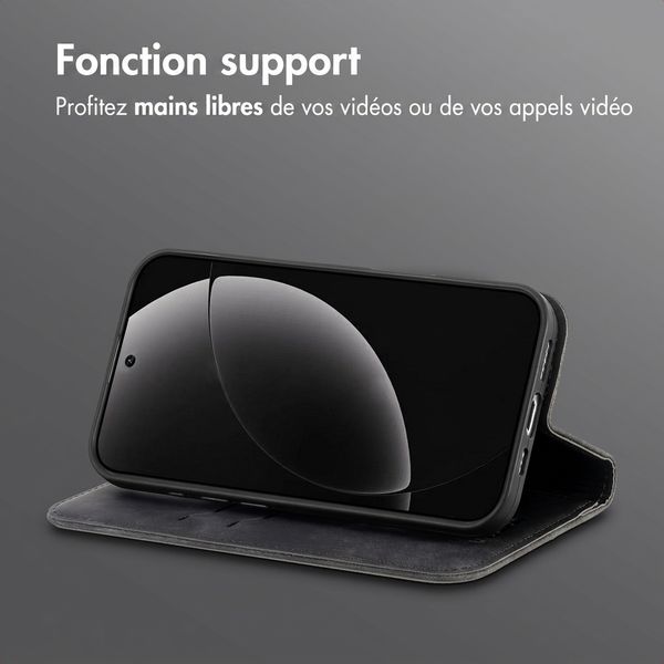 imoshion Étui de téléphone portefeuille Slim Realme GT 8 Pro - Noir
