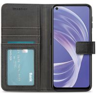 imoshion Étui de télephone portefeuille de luxe Oppo A73 (5G) - Noir