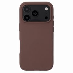Accezz Coque Liquid Silicone avec MagSafe Apple iPhone 18 Pro / 17 Pro - New Tea Brown