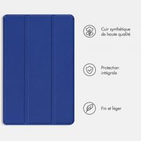 imoshion Coque tablette Trifold Samsung Galaxy Tab A9 Plus - Cobalt Blue