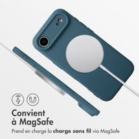 imoshion Coque Couleur avec MagSafe Apple iPhone Air - Bleu foncé