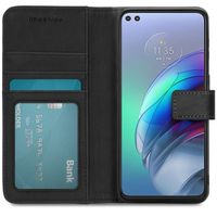 imoshion Étui de télephone portefeuille de luxe Motorola Moto G100 - Noir