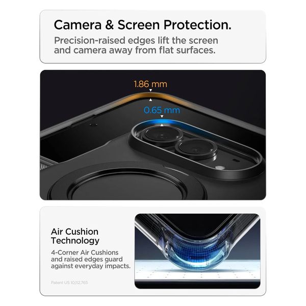 Spigen Slim Armor Pro Stand MagSafe Apple iPhone Duo - Black