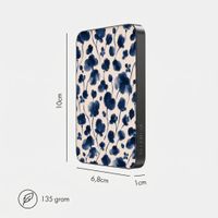 Selencia Powerbank Vivid 5 000 mAh - MagSafe et Qi - Black / Midnight Blossom