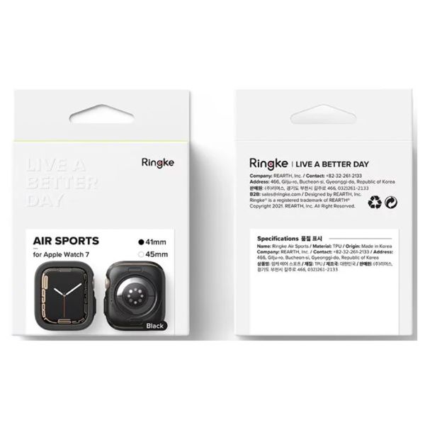 Ringke Coque Air Sports Apple Watch - 40 / 41 mm - Noir