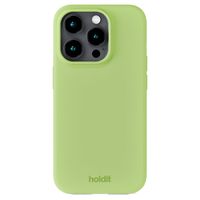 Holdit Coque Silicone Apple iPhone 15 Pro - Matcha