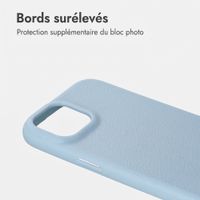 imoshion Coque arrière Texture iPhone 12 / 12 Pro - Bleu clair