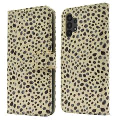 imoshion Étui de télephone portefeuille Design Samsung Galaxy A13 (4G) - Black And White Dots