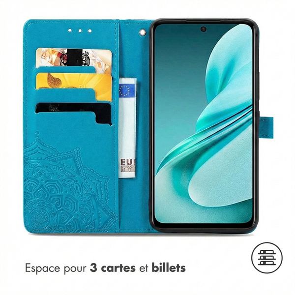 imoshion Etui de télephone Mandala OnePlus Nord N30 SE - Turquoise