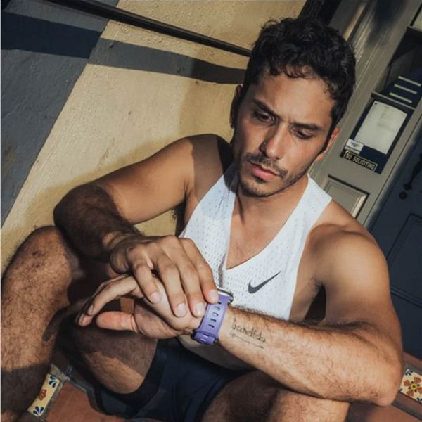 Nomad Bracelet Tempo en silicone Apple Watch | 44/45/46/49 mm - Purple