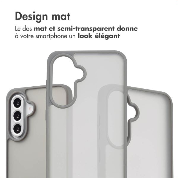 imoshion Coque Color Guard Samsung Galaxy A36 / A56 - Gris