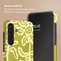 Selencia Coque arrière Vivid avec MagSafe Samsung Galaxy S25 - Chalky Bloom
