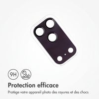 imoshion Protection Caméra en verre trempé 2 Pack pour l'Apple iPhone 18 Pro Max - Plum