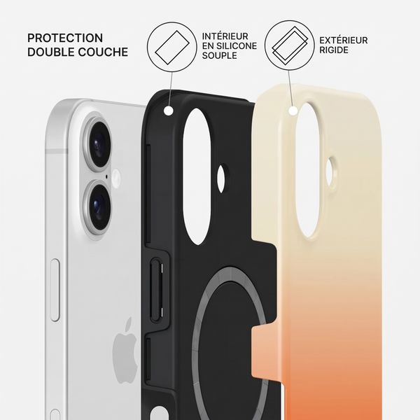 Burga Coque Tough MagSafe Apple iPhone 16 - Slow Burn