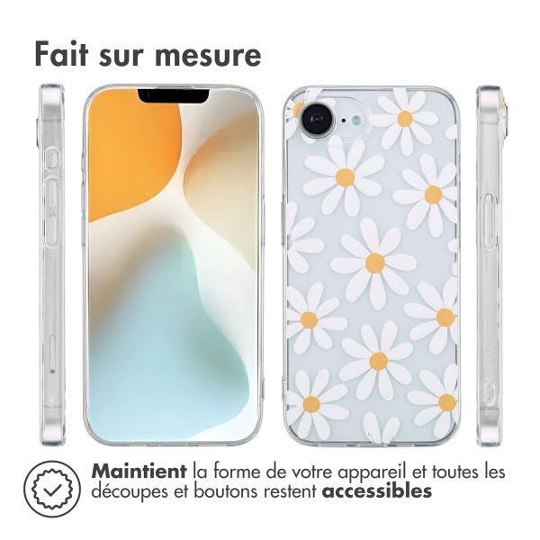 imoshion Coque Design Apple iPhone 17e / 16e - Daisy Flower