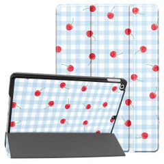 imoshion Coque tablette Design Trifold Apple iPad 9 (2021) 10.2 pouces / iPad 8 (2020) 10.2 pouces / iPad 7 (2019) 10.2 pouces - Cherry Check