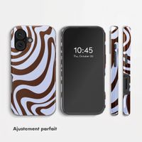 Selencia Coque arrière Vivid Apple iPhone 17 - Dream Swirl Chocolate