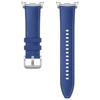Samsung Bracelet Original Hybrid en cuir vegan Samsung Galaxy Watch 8 (40/44mm) / Classic (46mm) - Navy