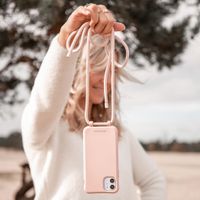imoshion Coque de couleur avec cordon amovible Apple iPhone 11 - Rose
