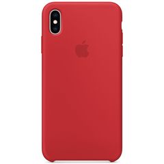 Apple Coque en silicone Apple iPhone Xs Max - Red