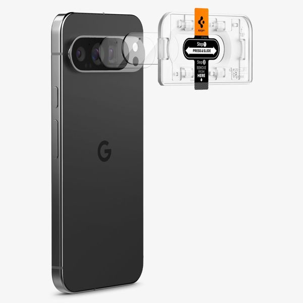 Spigen Optik Pro EZ Fit Lens Protector - Protection d'objectif de caméra (lot de 2) Google Pixel 9 Pro
