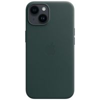 Apple Coque Leather MagSafe Apple iPhone 14 - Forest Green