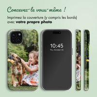 Concevez votre propre coque Tough avec MagSafe Apple iPhone 15 - Blanc