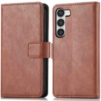 imoshion Étui de télephone portefeuille de luxe Samsung Galaxy S23 - Marron