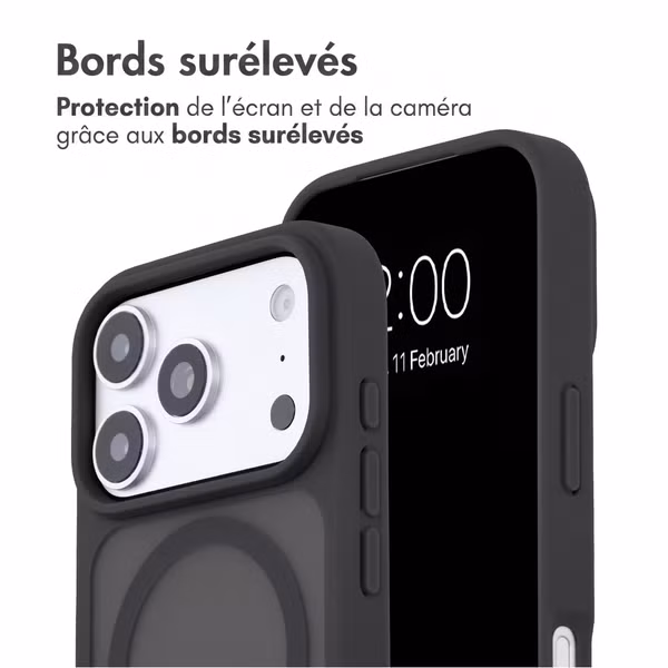 imoshion Coque Color Guard avec MagSafe Apple iPhone 18 Pro Max / 17 Pro Max - Gris