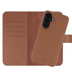 Accezz Coque portefeuille Edge amovible avec MagSafe Samsung Galaxy A27 (5G) - Marron