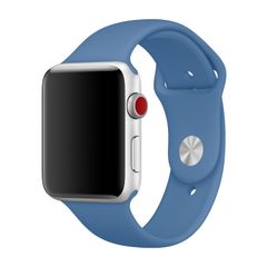 Apple Bracelet Sport Apple Watch Series 1 - 9 / SE (38/40/41 mm) - Taille S/M - Denim Blue