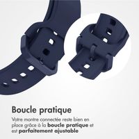 imoshion Bracelet silicone Samsung Galaxy Fit 3 - Bleu foncé