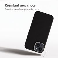 Accezz Coque arrière Mesh avec MagSafe Apple iPhone 15 - Noir
