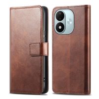 imoshion Étui de télephone portefeuille de luxe Xiaomi Redmi Note 17 (5G) - Marron foncé