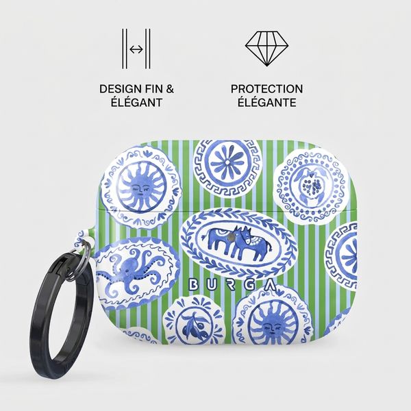 Burga Coque rigide Apple AirPods Pro 3 - Taverna