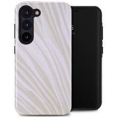 Selencia Coque arrière Vivid Samsung Galaxy S23 - Nature Light Brown