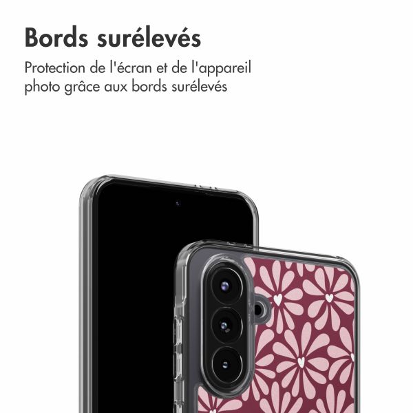 imoshion Coque Design Samsung Galaxy A56 - Bloom Love Blush