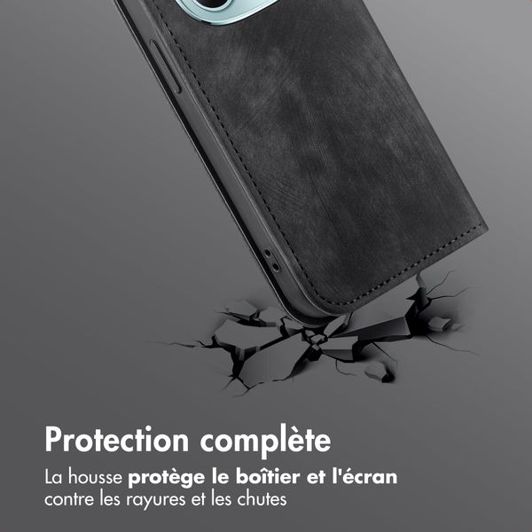 imoshion Étui de téléphone portefeuille Slim Xiaomi Redmi Note 15 (4G) - Noir