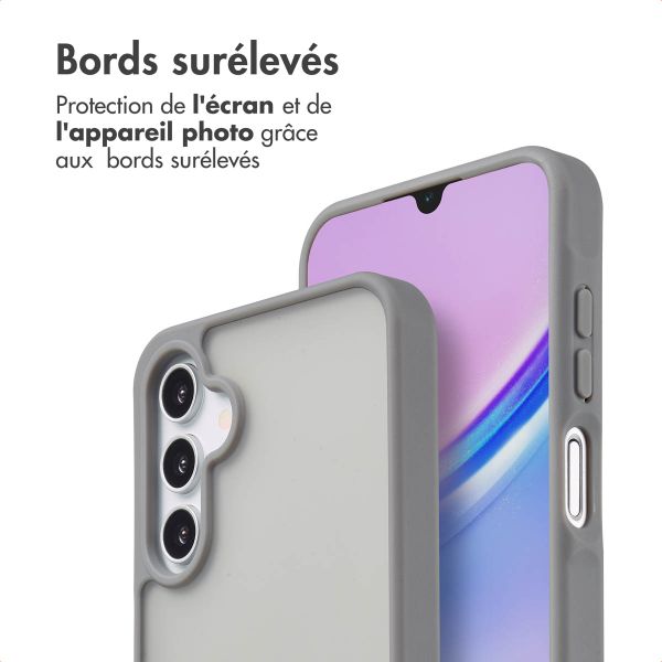 imoshion Coque Color Guard Samsung Galaxy A15 (5G) - Gris