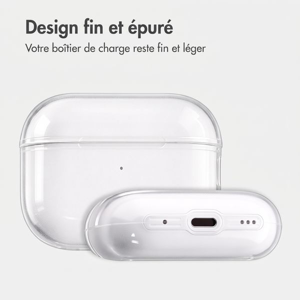 imoshion Coque souple Clear Apple AirPods Pro 2 - Transparent