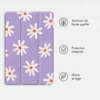 imoshion Coque tablette Design Trifold Samsung Galaxy Tab S11 - Flowers Distance