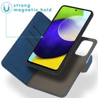 imoshion Etui de télephone luxe 2-en-1 amovible Samsung Galaxy A53 - Bleu