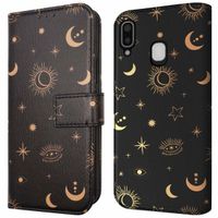 imoshion Étui de télephone portefeuille Design Samsung Galaxy A20e - Sky Black