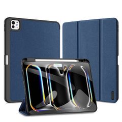 Dux Ducis Coque tablette Domo Apple iPad Pro 11 (2025) M5 / (2024) M4 - Bleu foncé