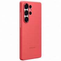 Samsung Original Coque en silicone Samsung Galaxy S25 Ultra - Peach