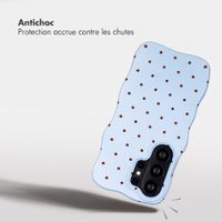 Selencia Coque arrière Vivid Wavy avec MagSafe Samsung Galaxy S26 Ultra - Happy Dots Digital Sky